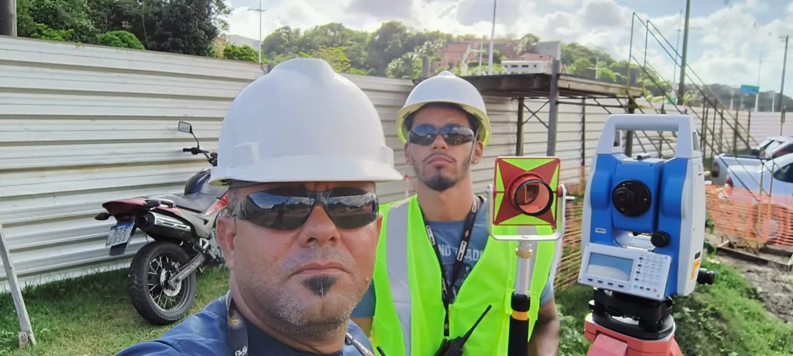 Levantamento topográfico georreferenciado em Salvador